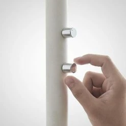 LINDBY LED Lampadaire à Intensité Variable 'Heyko' En Métal Pour Salon & Salle à Manger - Blanc -Lampadaire Soldes 2022 30969501 3