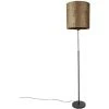 QAZQA Parte - Lampadaire Avec Abat-jour Moderne - 1 Lumière - H 191 Cm - Marron - Moderne - Éclairage Intérieur - Salon I Chambre - Marron -Lampadaire Soldes 2022 31457680 1