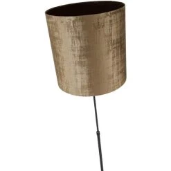 QAZQA Parte - Lampadaire Avec Abat-jour Moderne - 1 Lumière - H 191 Cm - Marron - Moderne - Éclairage Intérieur - Salon I Chambre - Marron -Lampadaire Soldes 2022 31457680 4