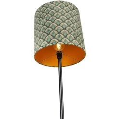 QAZQA Simplo - Lampadaire Avec Abat-jour Moderne - 1 Lumière - H 1840 Mm - Violet - Moderne - Éclairage Intérieur - Salon I Chambre I Cuisine I Salle à Manger - Violet -Lampadaire Soldes 2022 32149050 3