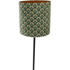 QAZQA Simplo - Lampadaire Avec Abat-jour Moderne - 1 Lumière - H 1840 Mm - Violet - Moderne - Éclairage Intérieur - Salon I Chambre I Cuisine I Salle à Manger - Violet -Lampadaire Soldes 2022 32149050 4