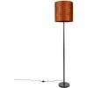 QAZQA Simplo - Lampadaire Avec Abat-jour Moderne - 1 Lumière - H 1840 Mm - Orange - Moderne - Éclairage Intérieur - Salon I Chambre I Cuisine I Salle à Manger - Orange -Lampadaire Soldes 2022 32149065 1