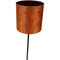 QAZQA Simplo - Lampadaire Avec Abat-jour Moderne - 1 Lumière - H 1840 Mm - Orange - Moderne - Éclairage Intérieur - Salon I Chambre I Cuisine I Salle à Manger - Orange -Lampadaire Soldes 2022 32149065 4