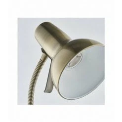 ENDON Lampadaire Amalfi Acier Plateau En Laiton Antique - Laiton -Lampadaire Soldes 2022 32170346 3