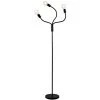LINDBY Lampadaire 'Aurina' En Métal Pour Salon & Salle à Manger - Noir Mat -Lampadaire Soldes 2022 32196371 1