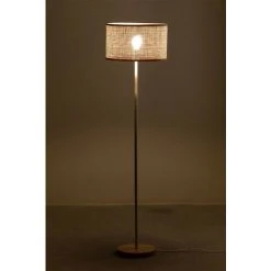 Lampadaire En Rotin Ytse SKLUM Osier - Fer - Marron Naturel -Lampadaire Soldes 2022 32802909 5