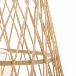 ATMOSPHERA, CRATEUR D'INTRIEUR Lampadaire Trépied Bambou "Ritual" 76cm Naturel -Lampadaire Soldes 2022 33664411 3