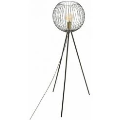 ATMOSPHERA, CRATEUR D'INTRIEUR Lampadaire Trépied Design "Alya" 119cm Noir