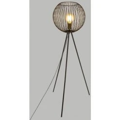 ATMOSPHERA, CRATEUR D'INTRIEUR Lampadaire Trépied Design "Alya" 119cm Noir -Lampadaire Soldes 2022 33673283 3