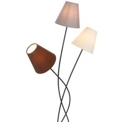 QAZQA Melis - Lampadaire Avec Abat-jour Moderne - 3 Lumière - H 1300 Mm - Blanc - Moderne - Éclairage Intérieur - Salon I Chambre - Blanc -Lampadaire Soldes 2022 34283405 5