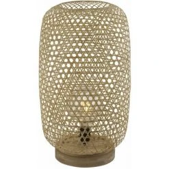 GLOBO Lampadaire En Bambou Naturel - 31 X 29,5 X 55 - Beige