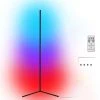 ASUPERMALL Tuya Wifi S Mart L Ife Rgb Led Fond De Plancher De Plancher Atmospheres Lampe De Plancher Lumiere Debout Compatible Avec Google Home, Amazon Alexa, Ifttt, 52Cm