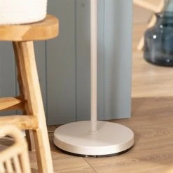 Lampadaire Rotin Et Métal Baracoa ILUZZIA Blanc - Blanc -Lampadaire Soldes 2022 36755734 4