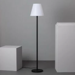 LEDKIA Lampadaire Extérieur Aluminium Maipo Noir - Noir