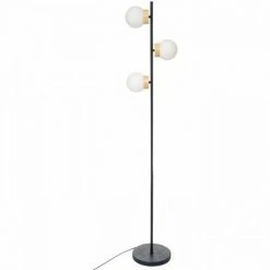 ATMOSPHERA Lampadaire Droit Metal Hotel - Bleu Navy - H 161 Cm