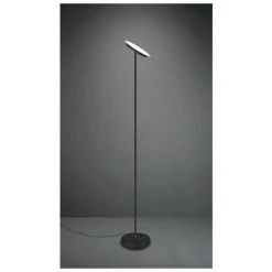REALITY Lampadaire Ponda Noir Mat 1x20W SMD LED
