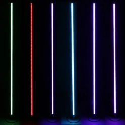 Aqrau Lampadaire à Fond Rond, Télécommande, RVB Coloré 20W 15*15*140cm | BLANC -Lampadaire Soldes 2022 37987745 3