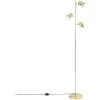 QAZQA Jeana - Lampadaire Moderne - 3 Lumière - H 1500 Mm - Doré/Laiton - Moderne - Éclairage Intérieur - Salon I Chambre I Cuisine I Salle à Manger - Doré/Laiton -Lampadaire Soldes 2022 38606633 1