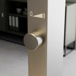 ARCCHIO LED Lampadaire à Intensité Variable 'Logan' En Aluminium Pour Bureau - Argent, Blanc -Lampadaire Soldes 2022 3938620 4