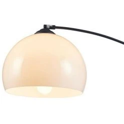 AUTRES DAISY Lampadaire Arc - Métal Et Réflecteur Acrylique - L 30 X P 110 X H 170 - Noir Et Blanc -Lampadaire Soldes 2022 39607919 4