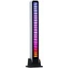 ASUPERMALL Ramassage Rhythm Light Indicateur De Niveau De Musique 32 Bits Usb Rgb Controle Du Son Colore Bt Light Bar Voiture Led De Bureau Lumiere Pour Vehicules Party Music Festival, Plug-In