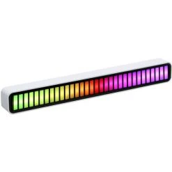 ASUPERMALL Ramassage Rhythm Light Indicateur De Niveau De Musique 32 Bits Usb Rgb Controle Du Son Colore Bt Light Bar Voiture Led De Bureau Lumiere Pour Vehicules Party Music Festival, Plug-In -Lampadaire Soldes 2022 39860625 4