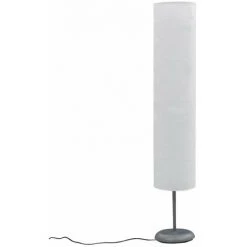HAPPYSHOPPING Lampadaire Avec Support 121 Cm Blanc E27 -Lampadaire Soldes 2022 40442910 3