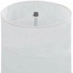 HAPPYSHOPPING Lampadaire Avec Support 121 Cm Blanc E27 -Lampadaire Soldes 2022 40442910 4