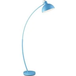 LES TENDANCES Lampadaire Métal Bleu Mellina