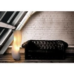 LES TENDANCES Lampadaire Papier Blanc Tonillo -Lampadaire Soldes 2022 40703104 3