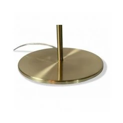 WADIGA Lampadaire Rétro En Métal Doré + 3 Globes En Verre Blanc - Doré -Lampadaire Soldes 2022 42415874 3