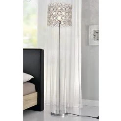 [lux.pro] Lampadaire - CrystalTree - (1 X Socle E27)(155 Cm X Ø 34 Cm) Lampe Sur Pied Lampe De Plancher Lampe Lampe De Salon