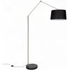 QAZQA Editor - Lampadaire Avec Abat-jour Moderne - 1 Lumière - H 1908 Mm - Noir - Moderne - Éclairage Intérieur - Salon I Chambre - Noir -Lampadaire Soldes 2022 42807144 1