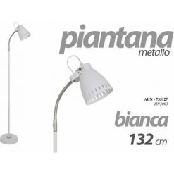 ARGONAUTA Lampadaire Moderne Lampadaire Blanc Cm 132 H