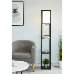 LES TENDANCES Lampadaire Métal Noir Ogel -Lampadaire Soldes 2022 43180265 3