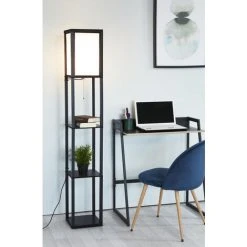LES TENDANCES Lampadaire Métal Noir Ogel -Lampadaire Soldes 2022 43180265 4