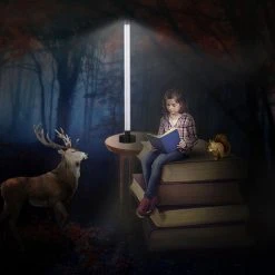 ASUPERMALL Lampe D'Angle A Led, Lampe A Pied Vertical A Led Blanc Froid, Lampe D'Angle Dans Le Salon, La Chambre, Le Bureau -Lampadaire Soldes 2022 43222360 3