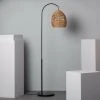 ILUZZIA Lampadaire Beyawo Naturel - Naturel