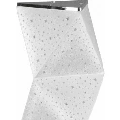 ETC-SHOP Lampadaire à Changement De Couleur Télécommande Lumière Décorative Salon Lampadaire LED Dimmable, Design Triangle Blanc Textile Avec Effet Lumineux, 9,5W RGB LED 900lm 3000K, LxPxH 20x23x102 Cm -Lampadaire Soldes 2022 43907559 3