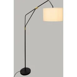 Lampadaire Arc Luce Noir Doré H 171 Cm - Atmosphera - Noir -Lampadaire Soldes 2022 44091477 4