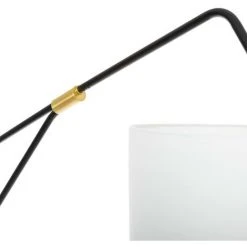 Lampadaire Arc Luce Noir Doré H 171 Cm - Atmosphera - Noir -Lampadaire Soldes 2022 44091477 5