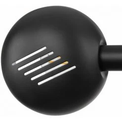 ETC-SHOP Lampadaire Spot Lampadaire Salon Moderne Avec Socle En Marbre Noir, Métal, 5x E14, LxPxH 130x120x200cm -Lampadaire Soldes 2022 44420239 5