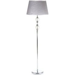 LOLAHOME Lampadaire Moderne 40x144cm En Métal Blanc