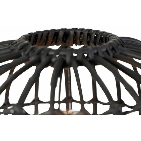 QAZQA Canna - Lampe De Table Trépied/tripode Rustique - 1 Lumière - H 139.5 Cm - Noir - Rustique - Éclairage Intérieur - Salon I Chambre I Cuisine I Salle à Manger - Noir 5 QAZQA Canna - Lampe De Table Trépied/tripode Rustique - 1 Lumière - H 139.5 Cm - Noir - Rustique - Éclairage Intérieur - Salon I Chambre I Cuisine I Salle à Manger - Noir – Image 3