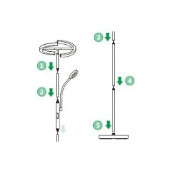 Anten Lampadaire Salon Avec Lampe De Lecture, Lampadaire Sur Pied Salon, Protection Des Yeux, 4 Températures De Couleur, Infinite Dimmable, Contrôle Tactile & Télécommande, Pour Salon Bureau Chambre -Lampadaire Soldes 2022 46242465 5