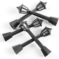 ECHOO 5pcs Mini Street Light Model Lamp Post Lights Outdoor Pathway Lantern Post Poupée De Noël 11 ECHOO 5pcs Mini Street Light Model Lamp Post Lights Outdoor Pathway Lantern Post Poupée De Noël -Lampadaire Soldes 2022 49149698 5