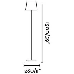 FARO LIGHTING Faro Toc - Lampadaire Extérieur LED Blanc 4,5W 3000K IP54 -Lampadaire Soldes 2022 49860246 4