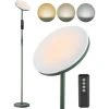 Anten Lampadaire LED 30W Matcha Vert à Intensité Variable | Lampadaire Avec Télécommande Dimmable 3000K/4000K/5000K | Bouton Tactile Fonction Mémoire Lampe Sur Pied Pour Salon, Chambre, Breau -Lampadaire Soldes 2022 49982197 1