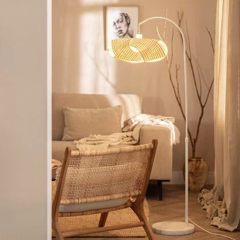 LEDKIA Lampadaire Bambou Haikou Naturel - Naturel 4 LEDKIA Lampadaire Bambou Haikou Naturel - Naturel – Image 2