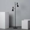 LEDKIA Lampadaire Métal Jigger Or - Noir - Or - Noir -Lampadaire Soldes 2022 50562956 1